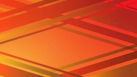 Abstract Geometric Background With Vibrant Red and Orange Gradient Patterns Illustrazione stock