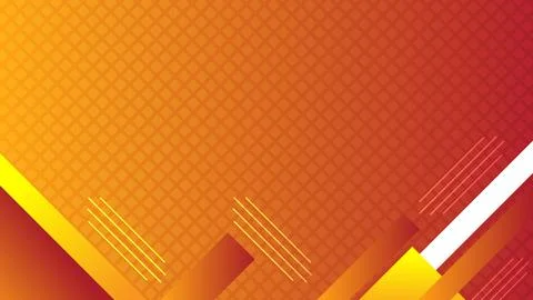 Abstract Geometric Background with Warm Gradient Colors and Dynamic Patterns Stock Illustration