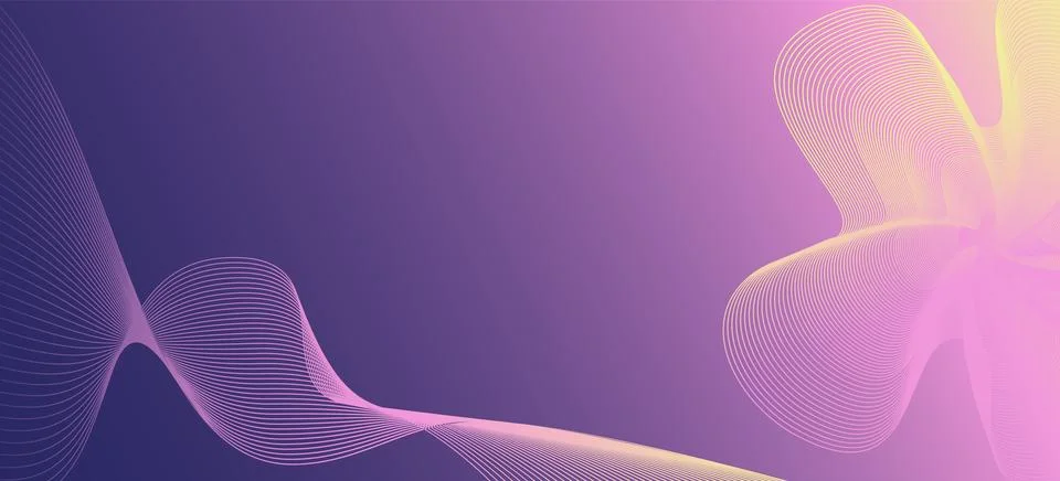 Abstract geometric background with wave lines. Stock-Illustration