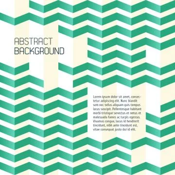 Abstract geometric background with zigzags. Stock Illustration