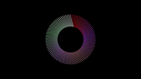 Abstract geometric backgrounds animated illustration Stock Footage 336949666