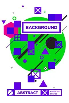 Abstract Geometric Backgrounds Stock Illustration