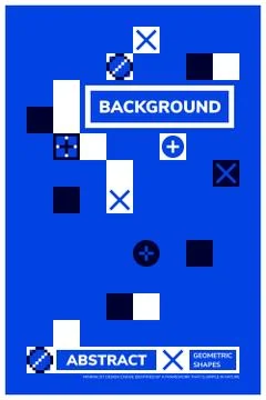 Abstract Geometric Backgrounds Stock Illustration