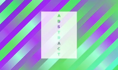 Abstract Geometric Banner with Gradient. Illustrazione stock