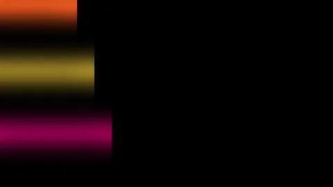Abstract geometric bars rising with gradient colors in darkness for data vi.. Stock Footage 340943603