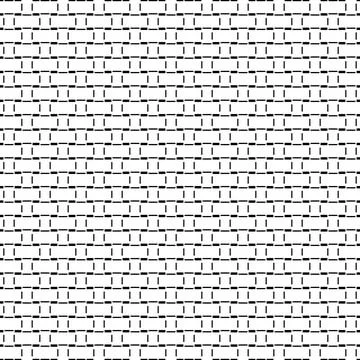 Abstract geometric black and white seamless pattern for web page, textures, card Stock Illustration