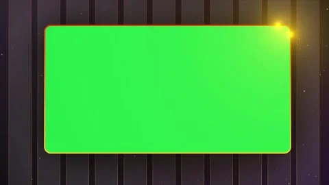 Abstract geometric black background Green Screen Broadcasting Board 4k. Video stock 285845339