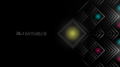 Abstract geometric black gradient style background Stock Illustration