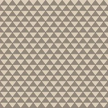 Abstract geometric black triangle pattern background, Vector Stock Illustration