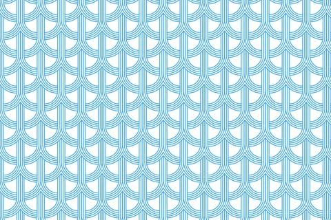 Abstract geometric blue background pattern. Stripe-wave vector pattern for ba Stock Illustration