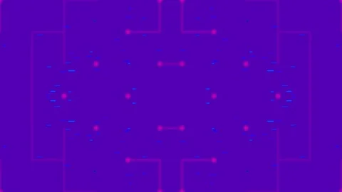 Abstract geometric blue digital background pattern for futuristic design el.. Stock Footage 339793863