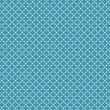 Abstract geometric blue dot pattern seamless texture vector background Stock Illustration