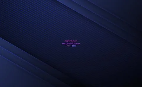 Abstract geometric blue layer design with diagonal stripes Stock Illustration