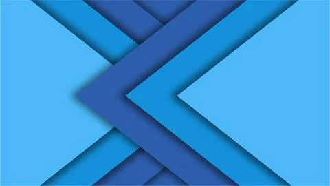 Abstract Geometric Blue Shapes for Modern Design. Illustrazione stock