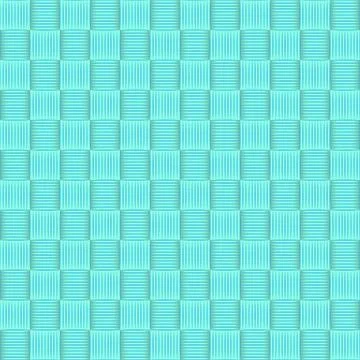 Abstract geometric blue square seamless pattern background Stock Illustration