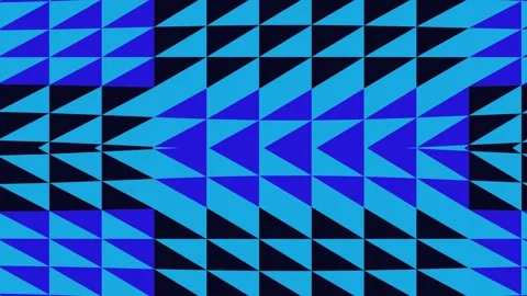 Abstract Geometric Blue Triangle Motion Background Stock Footage 333080913