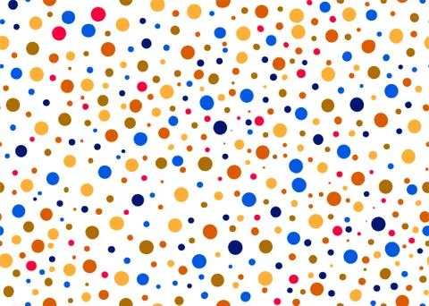 Abstract geometric bright colored seamless pattern Stock Illustration