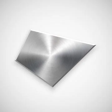 Abstract Geometric Button Template Stock Illustration