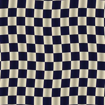 Abstract geometric checkered pattern with slight color variations and blue .. Stock Illustration