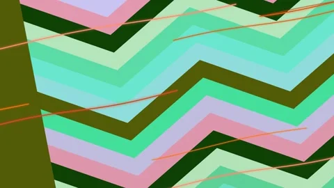 Abstract Geometric Chevron Pattern with Lines. Stock Footage 329483071