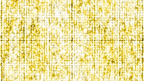 Abstract Geometric Circle dot gold color glowing pattern background zoom in Stock Footage 92211779