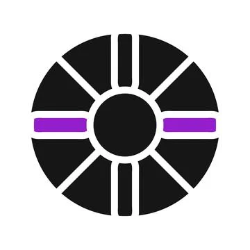 Abstract geometric circle logo. Concept of unity, connection, and teamwork. イラスト素材