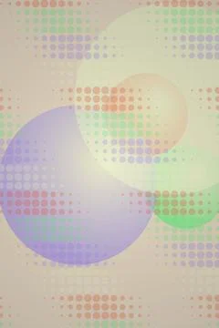 Abstract Geometric Circles with Dot Pattern Stock Photos