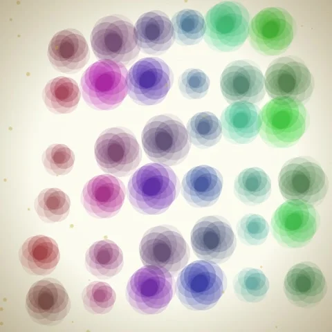 Abstract Geometric Circles Pattern Background Stock Footage 346284283