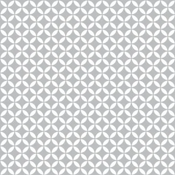 Abstract geometric circles seamless pattern background Illustrazione stock