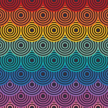 Abstract geometric circular background illustration graphic Illustrazione stock