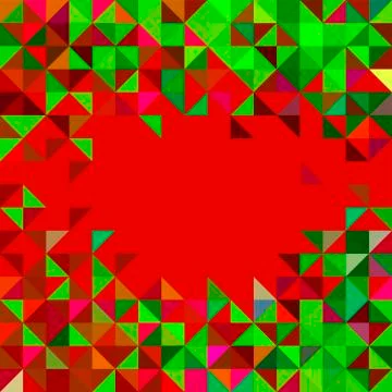 Abstract Geometric Color Background Stock Illustration
