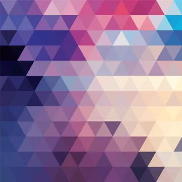 Abstract geometric colorful background, pattern design, vector illustration Stock Illustration