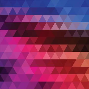 Abstract geometric colorful background, pattern design, vector illustration Illustrazione stock