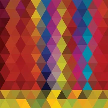 Abstract geometric colorful background, pattern design, vector illustration Stock Illustration