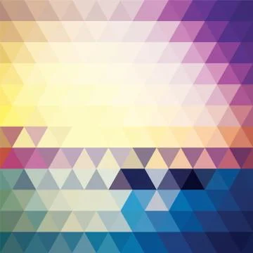 Abstract geometric colorful background, pattern design, vector illustration Stock Illustration