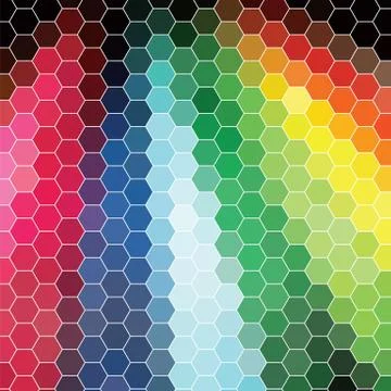 Abstract geometric colorful background, pattern design elements, vector illus イラスト素材