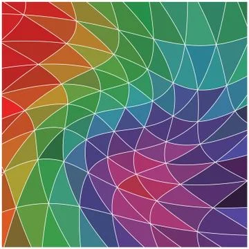 Abstract geometric colorful background, pattern design elements, vector illus 스톡 일러스트