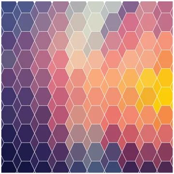Abstract geometric colorful background, pattern design elements, vector illus イラスト素材