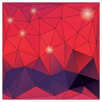 Abstract geometric colorful background, pattern design elements, vector illus 스톡 일러스트