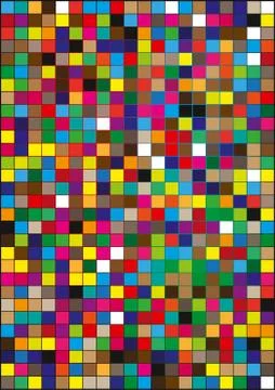 Abstract geometric colorful pattern for background. Square multicolored mosai 库存插图