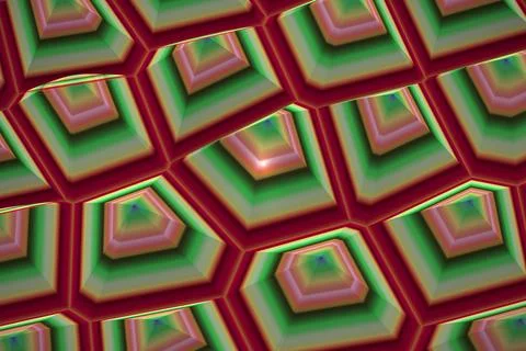 Abstract geometric colorful pattern Stock Illustration