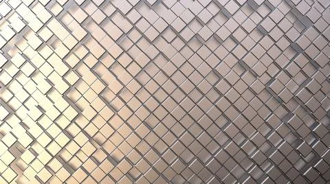 Abstract geometric composition 3d image Stock Illustration