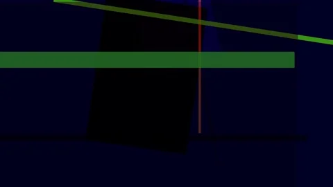 Abstract geometric composition with dark blue background and intersecting g.. Stock Footage 335430792