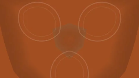 Abstract Geometric Composition in Earthy Tones Video stock 331726339