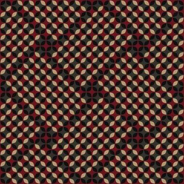 Abstract geometric composition of fabric. Seamless vector pattern. Stock Illustration