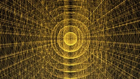 Abstract geometric composition Stock Footage 85962123