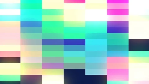 Abstract geometric composition. Glitch Noise Video Stock Footage 98099735