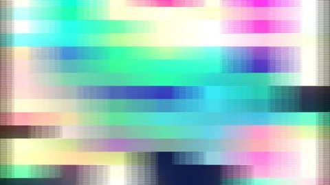 Abstract geometric composition. Glitch Noise Video Stock Footage 98101272