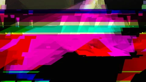 Abstract geometric composition. Glitch texture footage. Design animation. 스톡 동영상 114747653