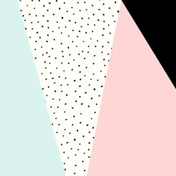 Abstract Geometric Composition Stock Illustration